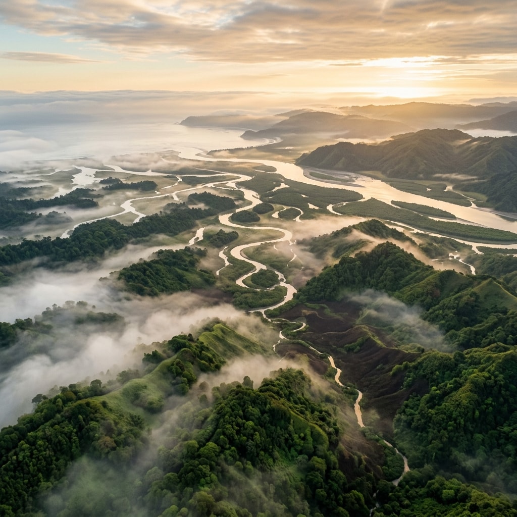 Aerial view of 3WM environmental infrastructure